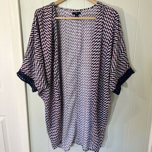 GAP Multicolor Patterned Kimono/Sarong